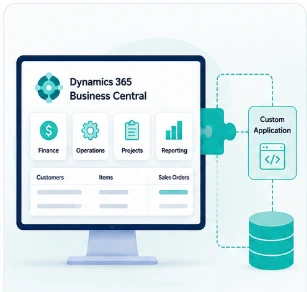 Microsoft Dynamics 365 Business Central integration with custom application