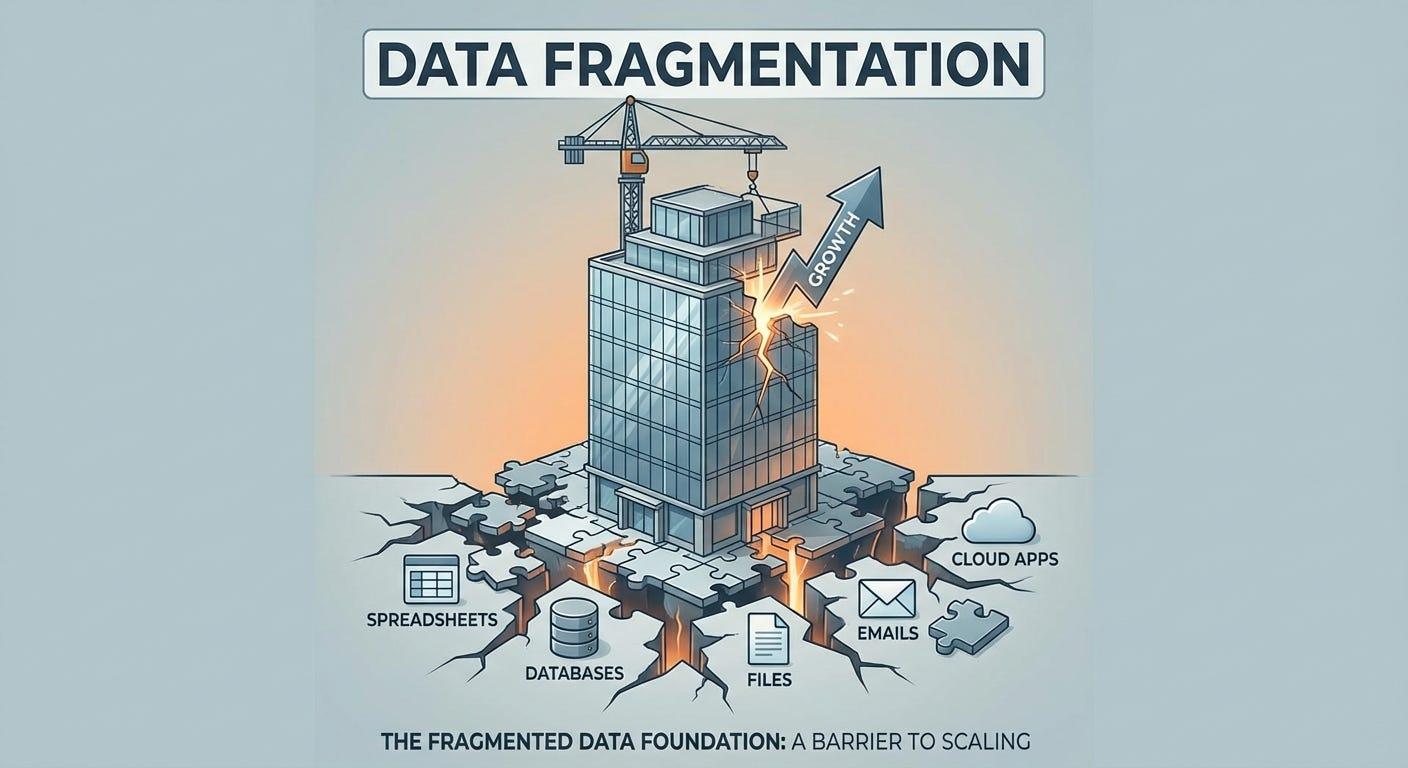Manual CO2 emission tracking with spreadsheets and disconnected data